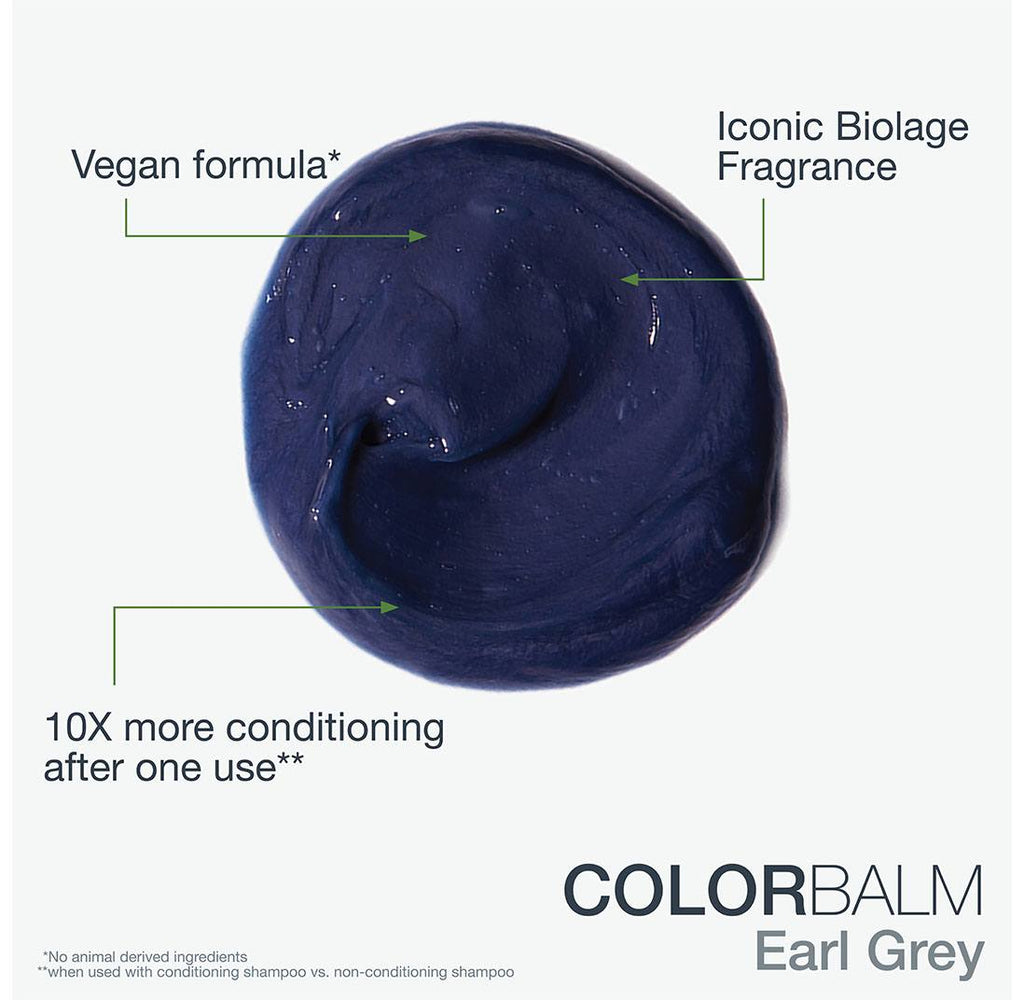 Biolage ColorBalm Color Depositing Conditioner 8.5 oz / 250 ml - Earl Grey - 884486464637