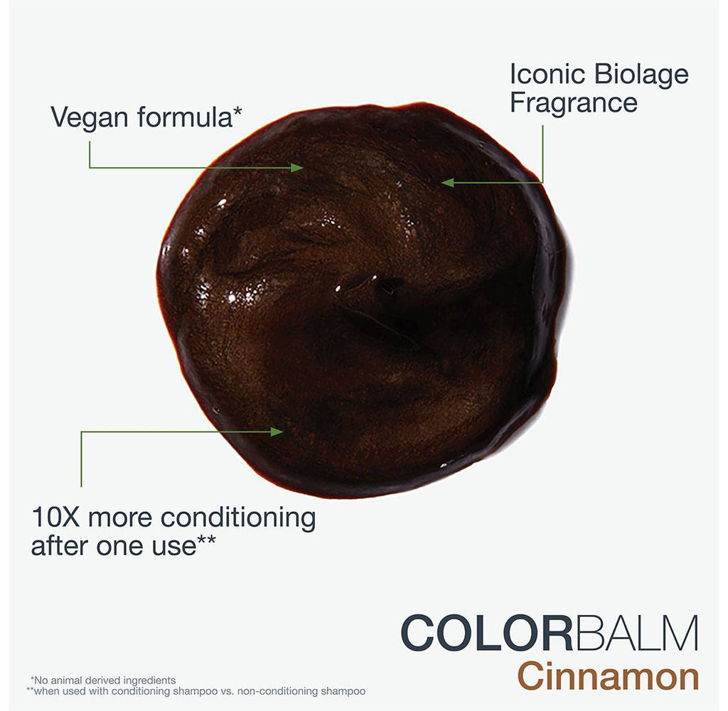 Biolage ColorBalm Color Depositing Conditioner 1 oz / 30 ml - Cinnamon | Travel - 884486464774