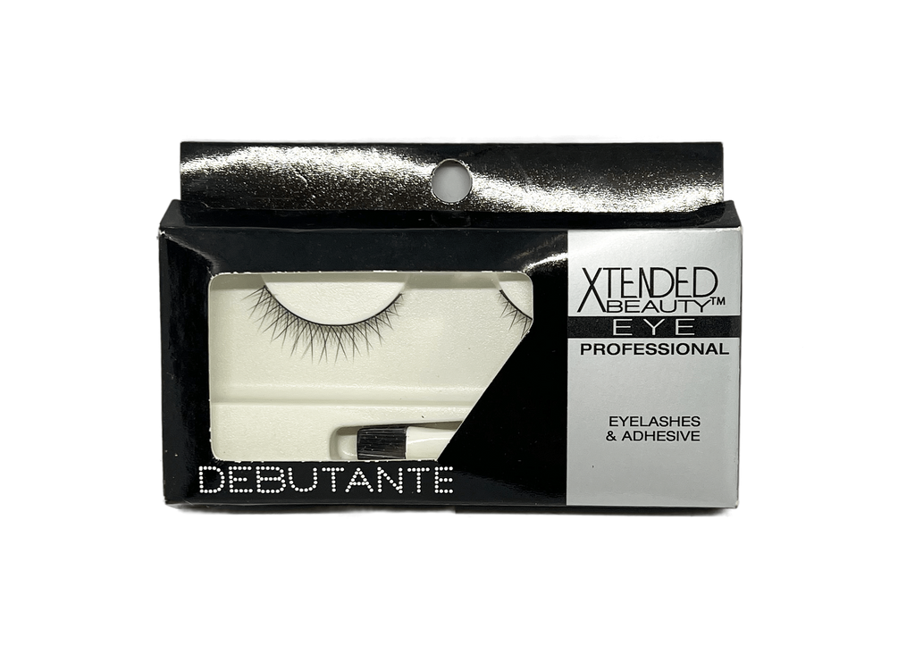 Xtended Beauty Eye Professional Eyelashes & Adhesive Debutante Strip Lashes - 636581107762