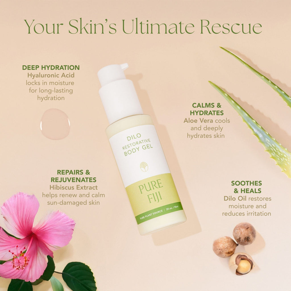 Pure Fiji DILO Restorative Body Gel 7.77 oz / 230 ml
