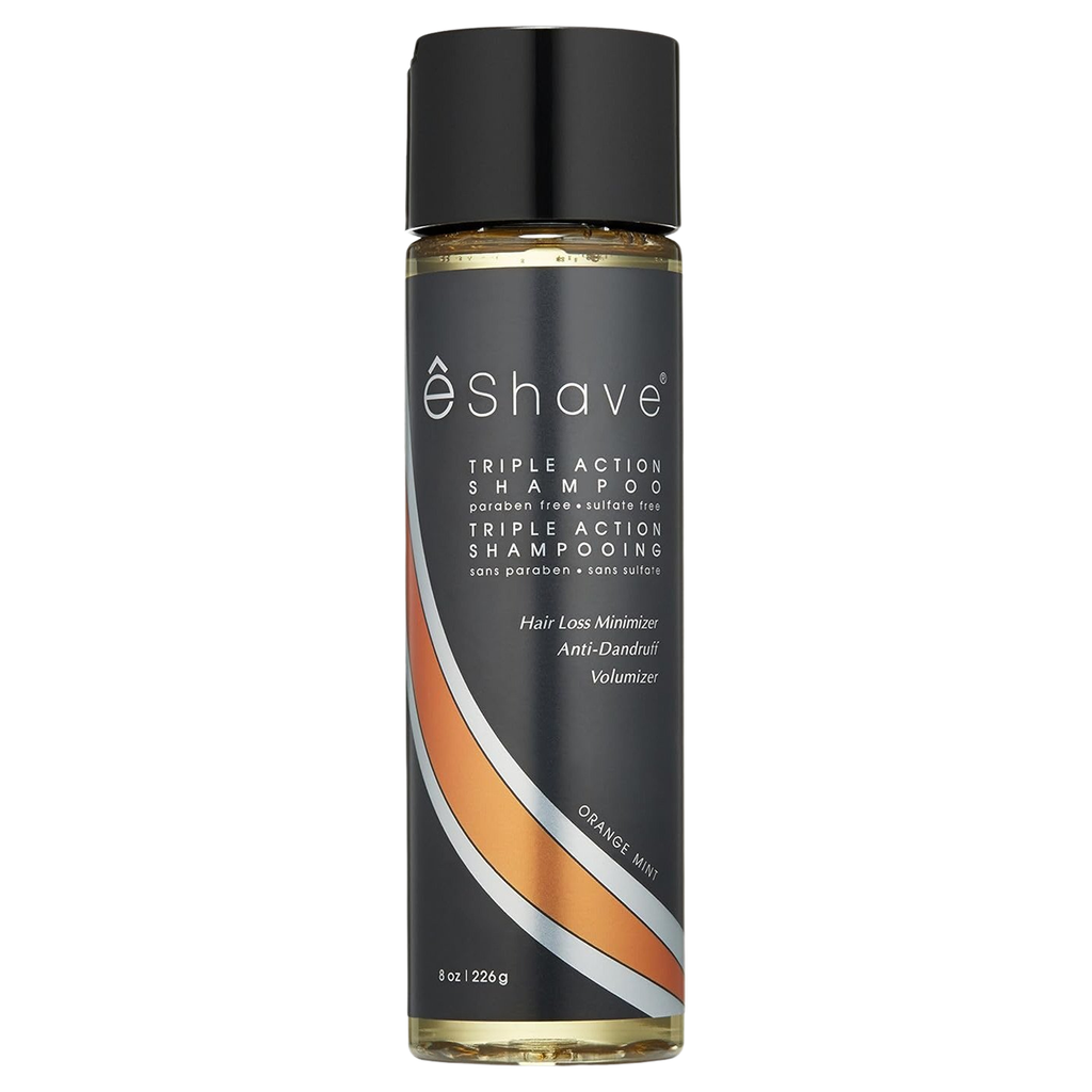 613443958045 - eShave Triple Action Shampoo 8 oz / 226 g - Orange Mint