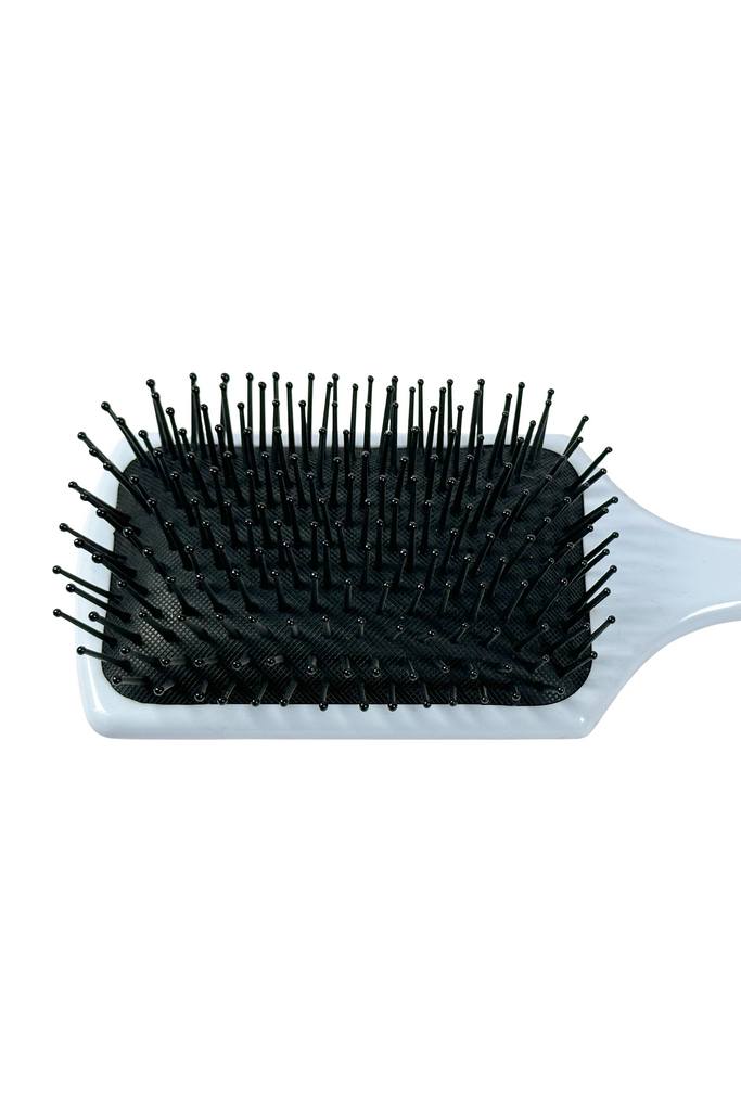 Elegant #300 Nylon Pin Bristles Blue Paddle Brush (9.75")