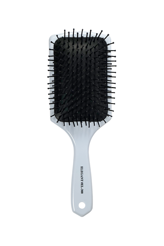 Elegant #300 Nylon Pin Bristles Blue Paddle Brush (9.75")