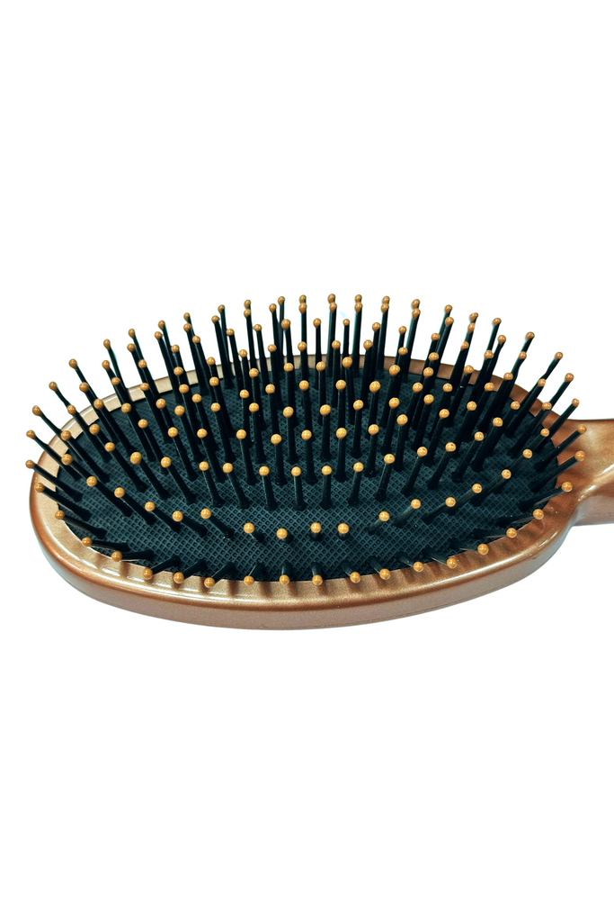 705320125623 - Elegant #562 Deep Shine Metallic Copper Oval Pin Hair Brush (9.5")