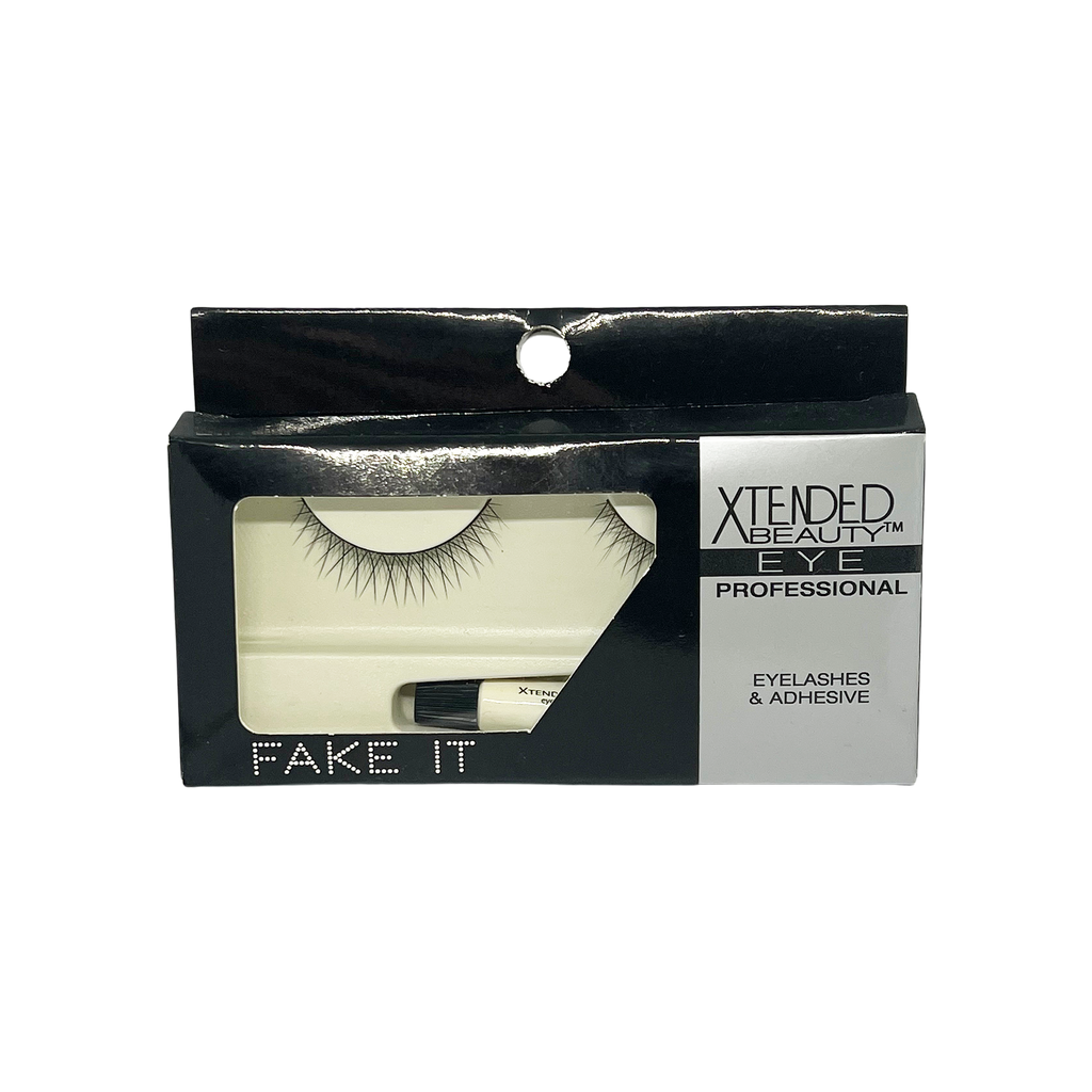 Xtended Beauty Eye Professional Eyelashes & Adhesive Fake It Strip Lashes - 636581107731