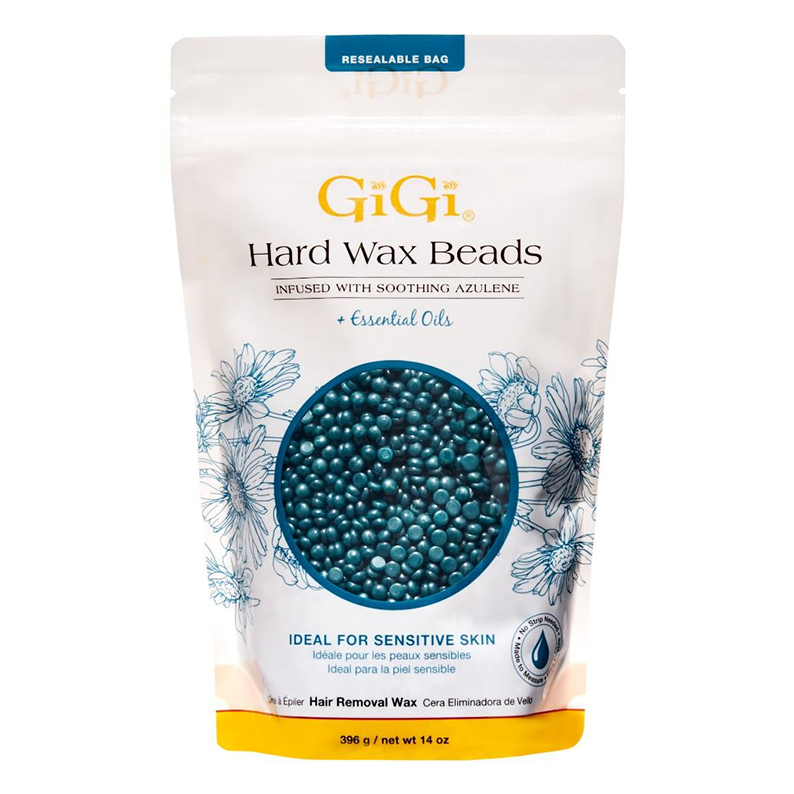 073930031307 - Gigi Hard Wax Beads 14 oz / 396 g - Soothing Azulene