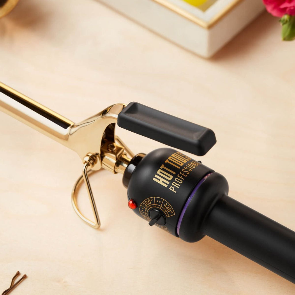 Hot Tools 24K Gold Curling Iron / Wand 1/2" - 078729011034