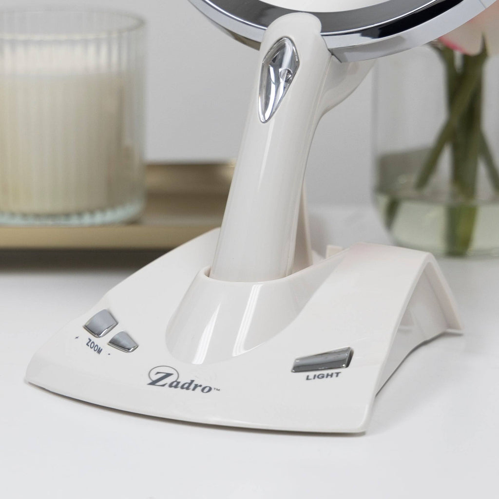 Zadro Motorized Women's Power Zoom Mirror 1x-5x Magnification