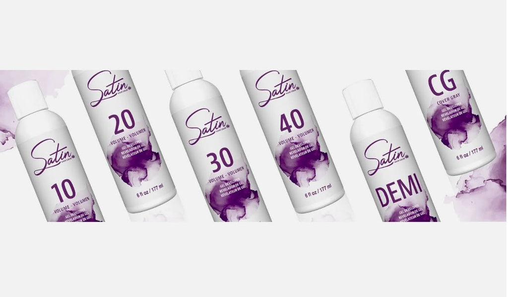 Satin Gel Developer 6 oz / 177 ml - 20 Volume