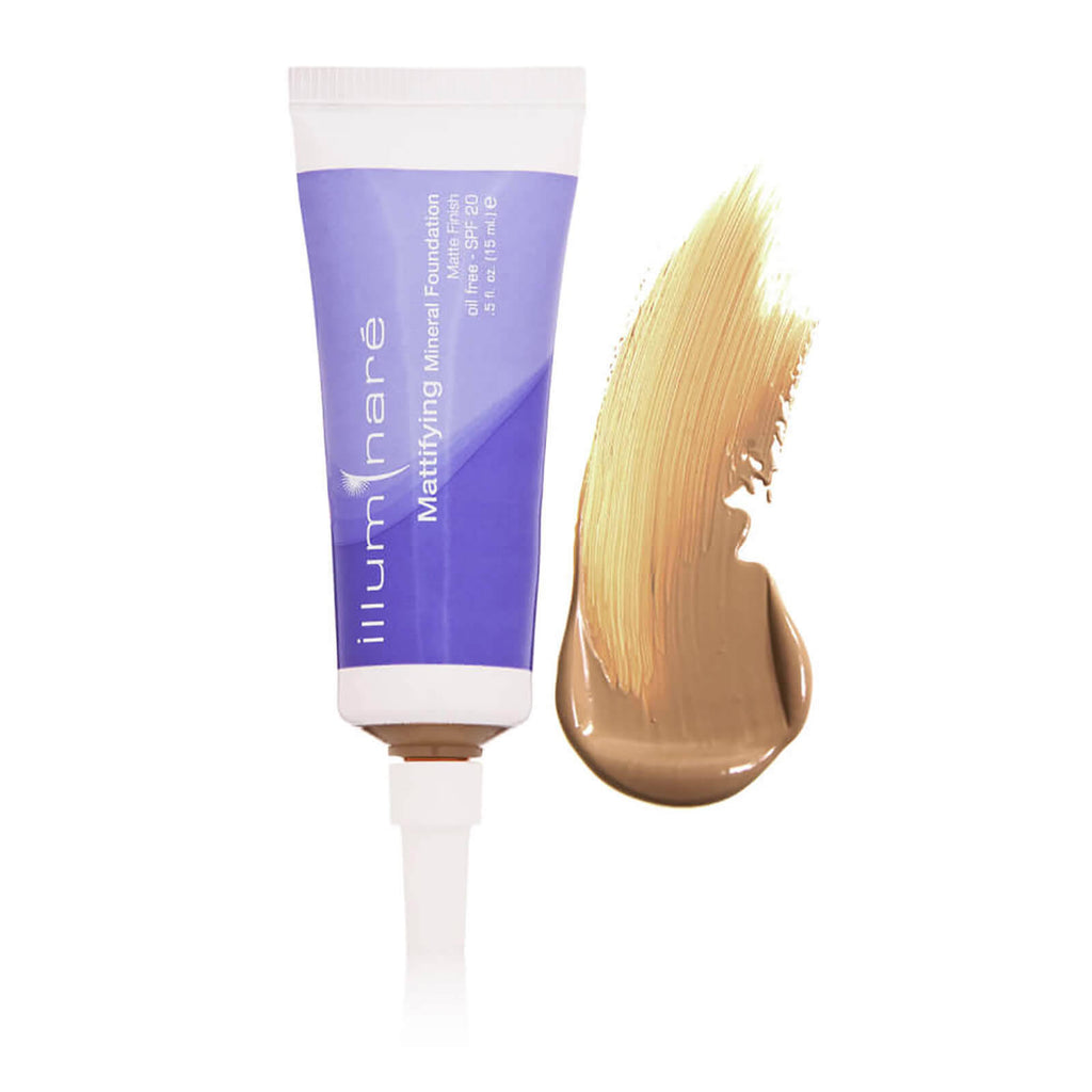 Illuminare Mattifying Mineral Foundation  0.5 oz / 15 ml - Tuscan Toast | SPF 20