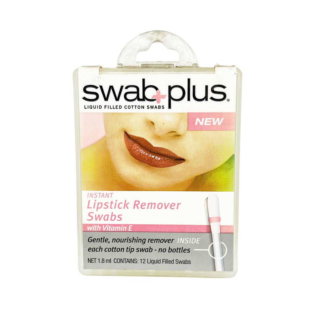 Swab Plus Instant Lipstick Remover Swabs