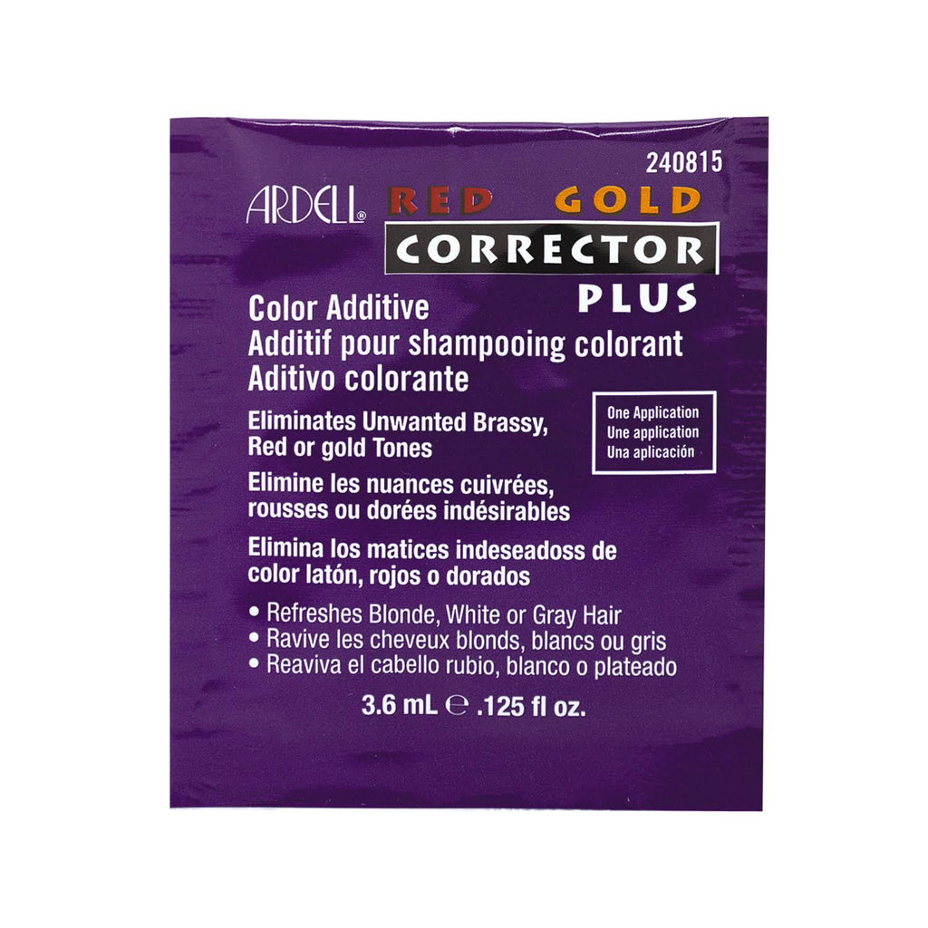 Ardell Red Gold Corrector Plus Color Additive Packet 0.125 oz / 3.6 ml