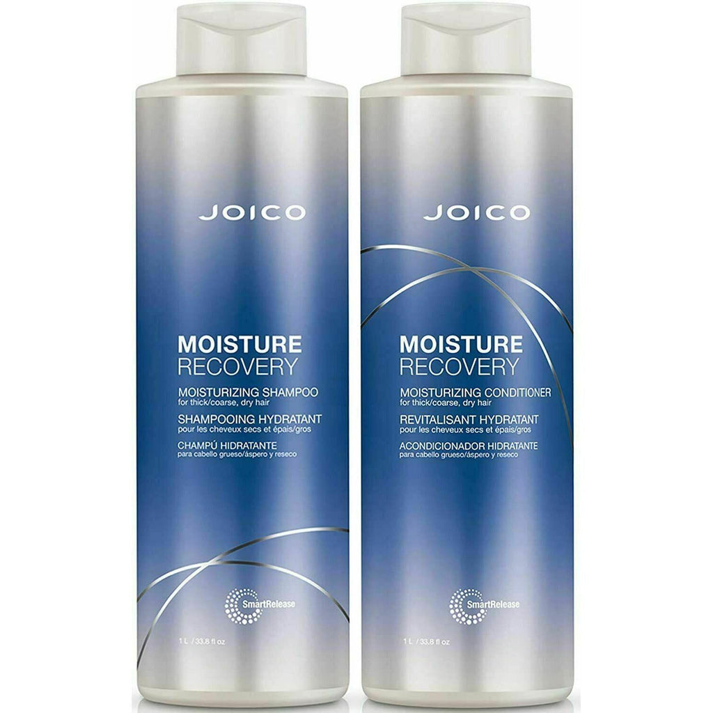 074469560924 - Joico Moisture Recovery Moisturizing Shampoo & Conditioner Liter Duo / 33.8 oz