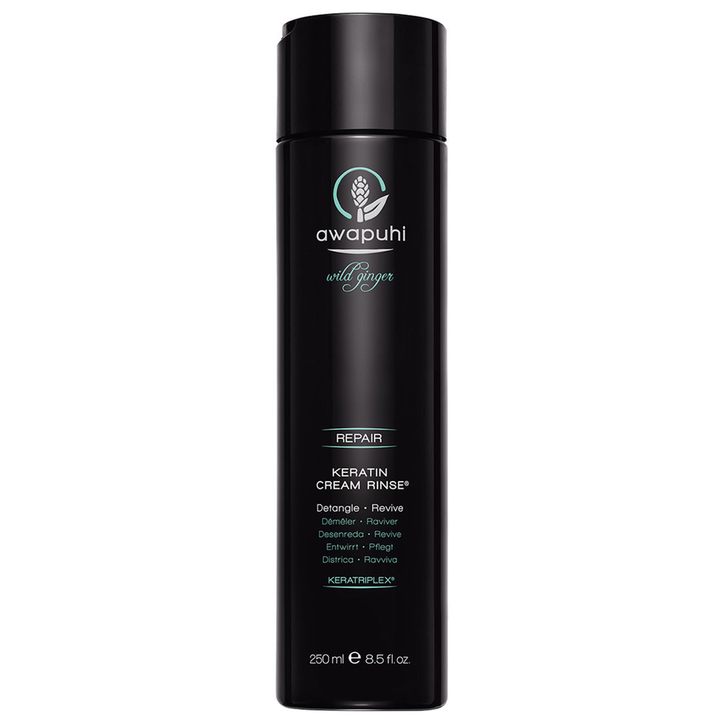 Paul Mitchell AWAPUHI Wild Ginger Keratin Cream Rinse Conditioner 8.5 oz / 250 ml