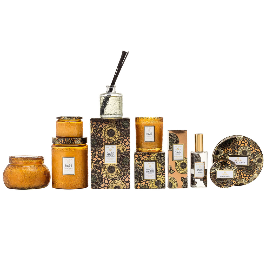 806644072331 - Voluspa Large Jar Candle 18 oz / 510 g - Baltic Amber