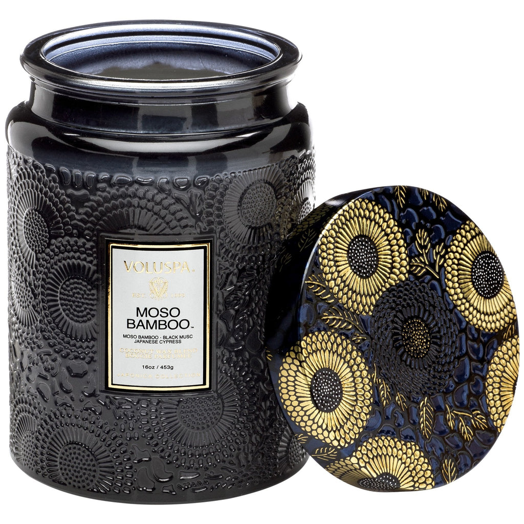 806644072393 - Voluspa Large Jar Candle 16 oz / 453 g - Moso Bamboo