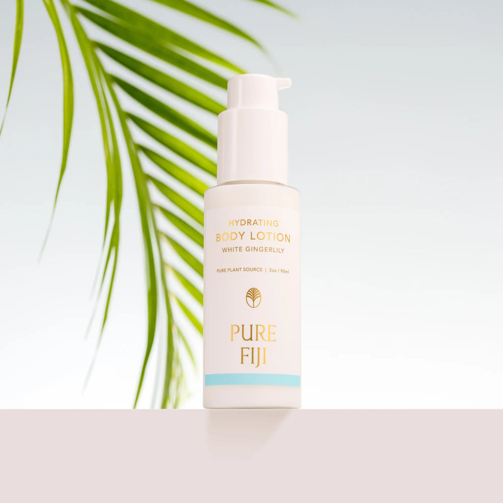 Pure Fiji Hydrating Body Lotion 3 oz / 90 ml - White Gingerlily | Travel