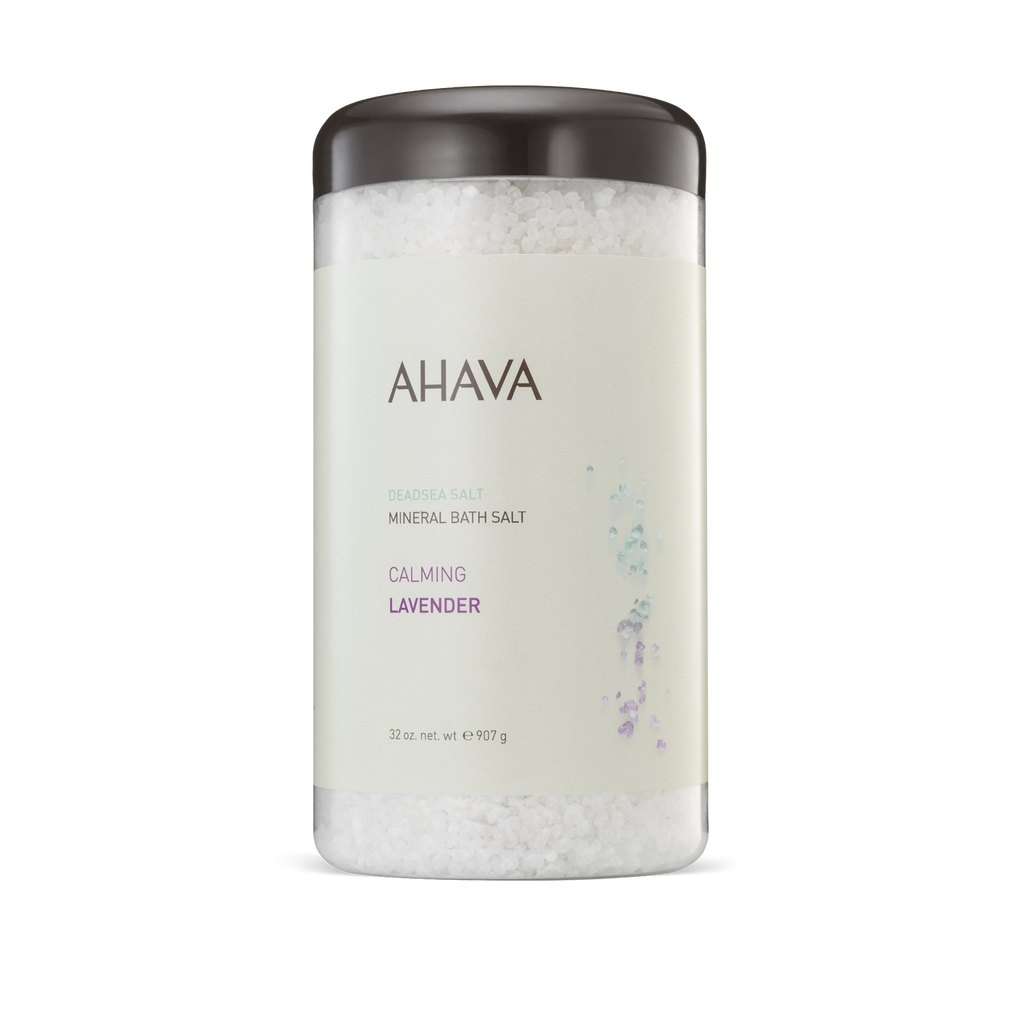 Ahava Mineral Bath Salt 32 oz | Deadsea Salt - Calming Lavendar - 697045150731
