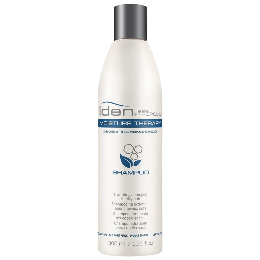 Iden Bee Propolis MOISTURE THERAPY Hydrating Shampoo, Conditioner & Hydramist Holiday Trio Kit