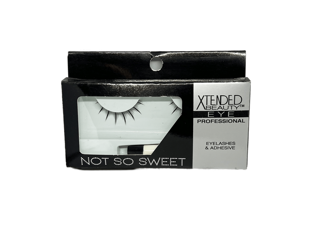 Xtended Beauty Eye Professional Eyelashes & Adhesive Not So Sweet Strip Lashes - 636581105898