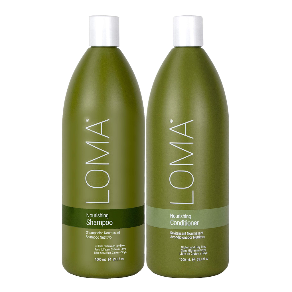 LOMA Nourishing Shampoo & Conditioner Liter Duo 1000 ml / 33.8 oz