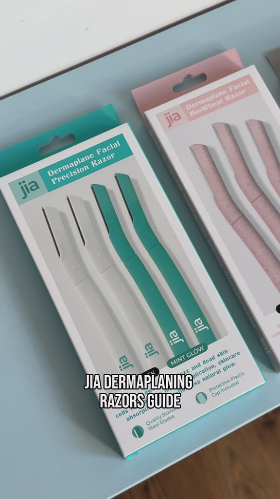 Jia Dermaplane Facial Precision Razor, Metal Razors, Folding Razor, Biowheat Razor Review