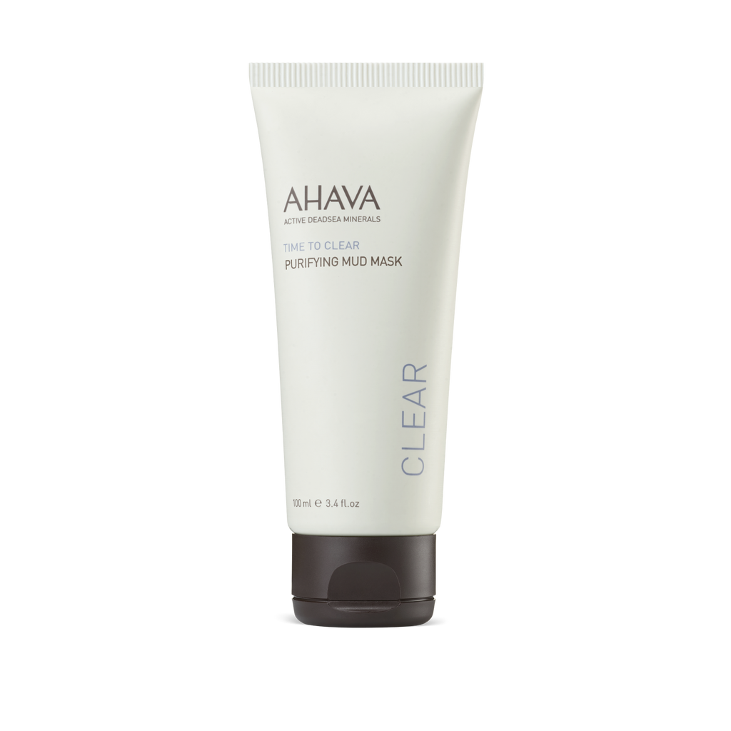 Ahava Time to Clear Purifying Mud Mask 100 ml / 3.4 oz - 697045150014