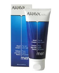 Ahava Men's Hand Cream 100 ml / 3.4 oz | For All Skin Types