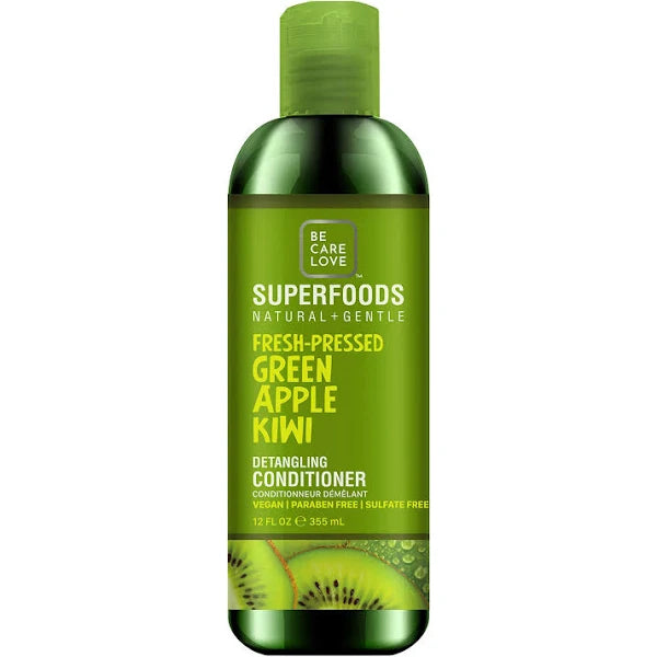 Superfoods Fresh-Pressed Green Apple Kiwi Detangling Conditioner 12 oz - 713708660024
