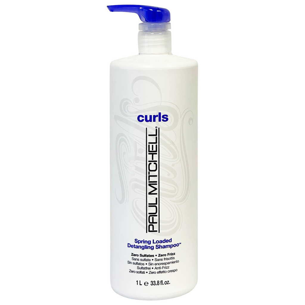 Paul Mitchell CURLS Spring Loaded Detangling Shampoo Liter / 33.8 oz