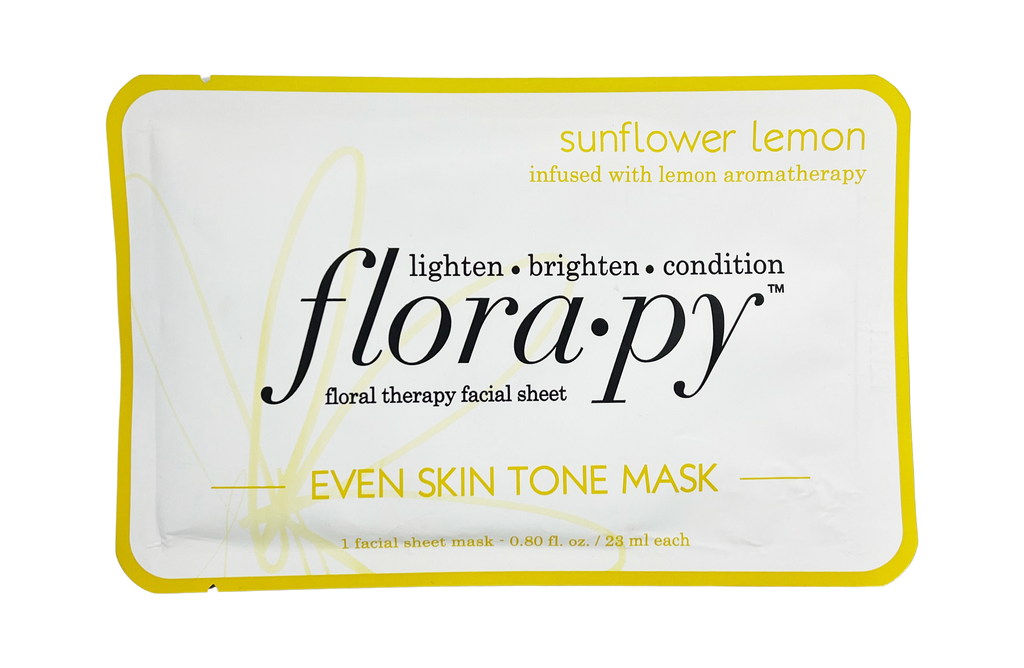 Florapy Therapy Facial Sheet Even Skin Tone Mask - 851613006121