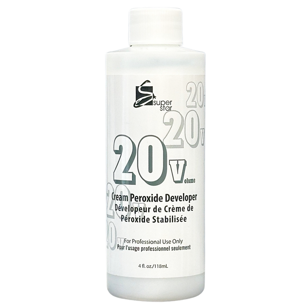 Super Star Creme Peroxide Developer 4 oz / 118 ml - 20 Volume