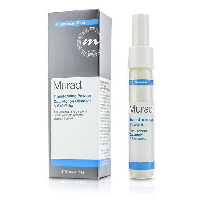 767332107363 - Murad Transforming Powder Dual-Action Cleanser & Exfoliator 0.5 oz / 14 g | Acne Control