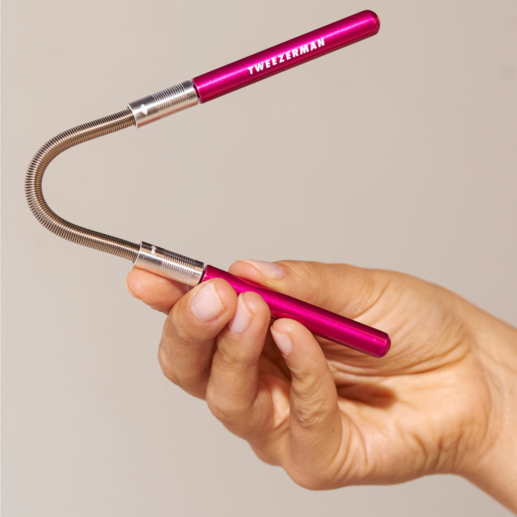 Tweezerman Smooth Finish Facial Hair Remover - Pink | 5090-R (Plus Free Tweezerette)