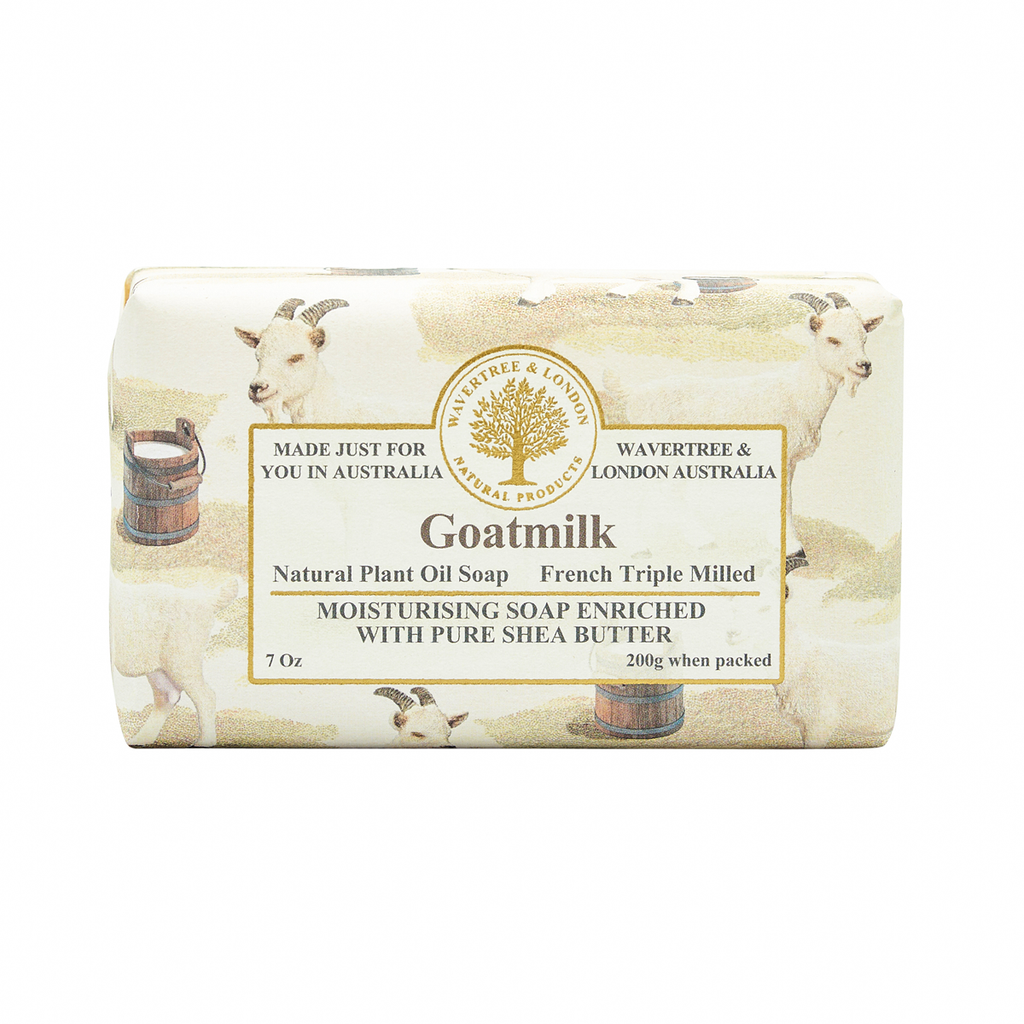 Wavertree & London Soap Bar 200 g / 7 oz - Goatmilk - 9347774000098