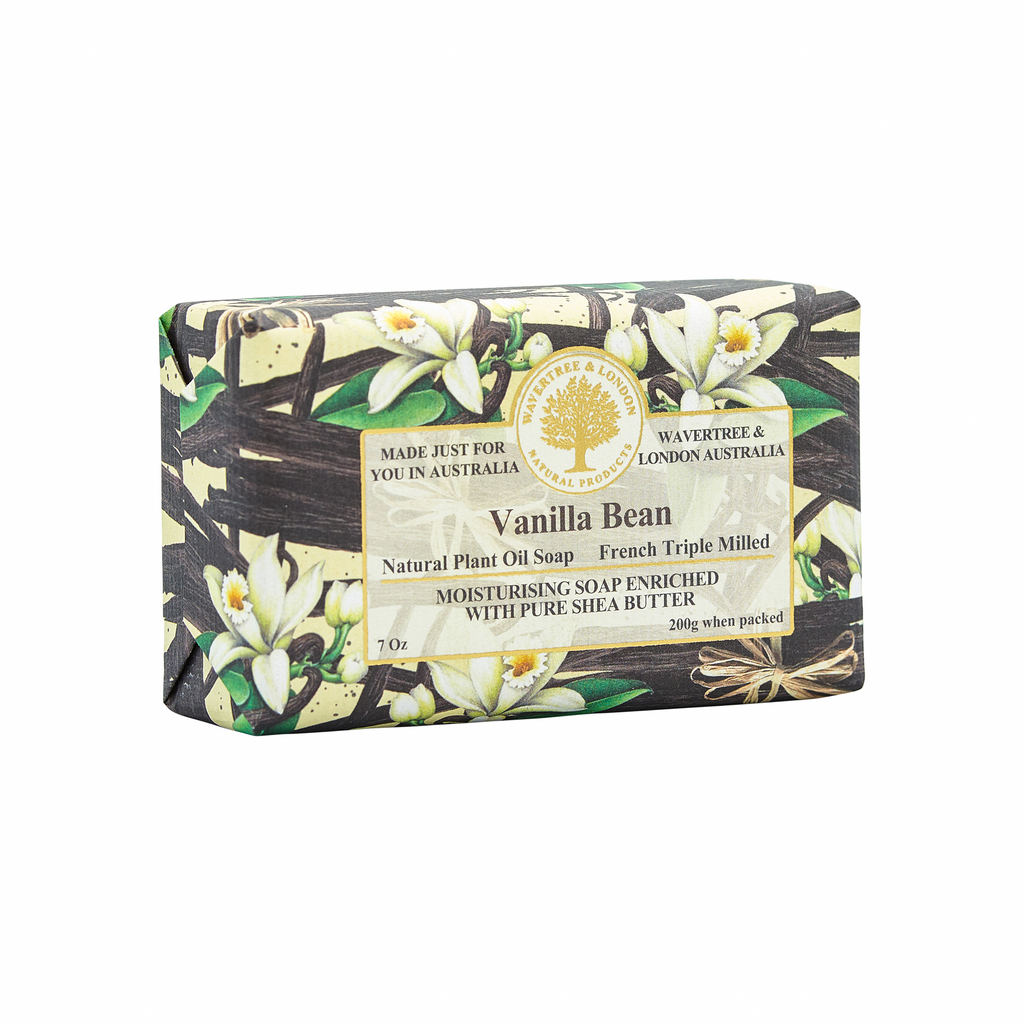 Wavertree & London Soap Bar 200 g / 7 oz - Vanilla Bean - 9347774001033