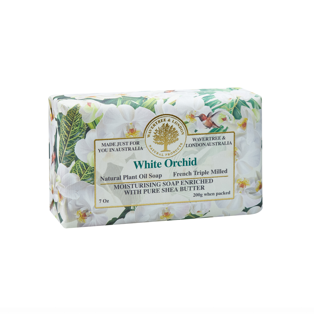 Wavertree & London Soap Bar 200 g / 7 oz - White Orchid - 9347774002269