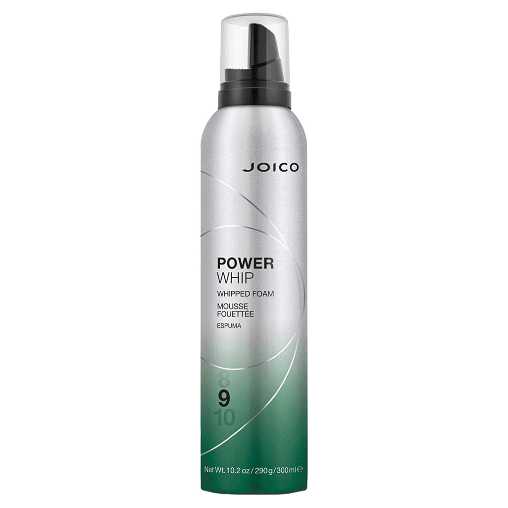 Joico Power Whip Whipped Foam Mousse 10.2 oz | Hold 9 | Firm & Flexible Hold | Thermal Protection & Boost Shine - 74469523219