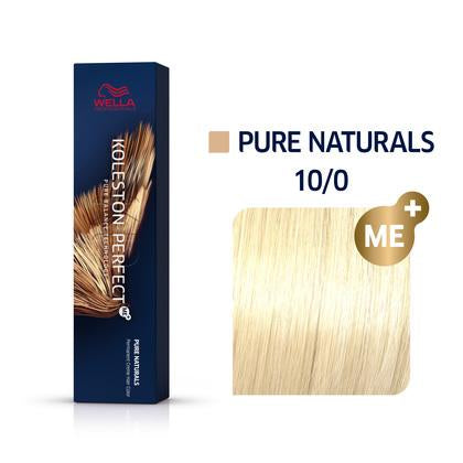 10/0 Pure Natural - Wella Koleston Perfect Permanent Creme Hair Color 2 Oz - 3614226893314