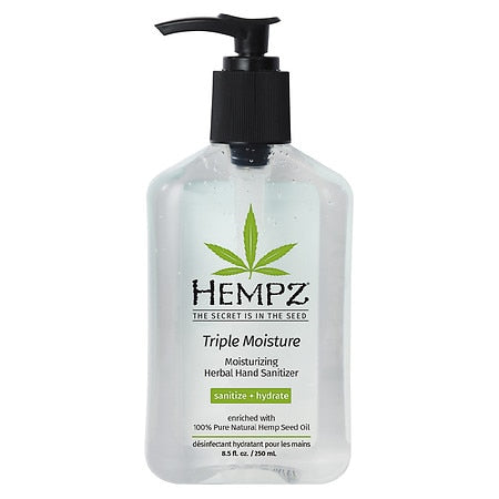 Hempz Triple Moisture Hand Sanitizer 8 Oz - 676280025486