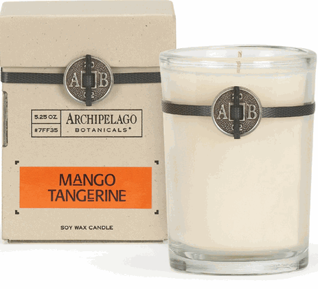 Archipelago Soy Wax Candle 165 g / 5.25 oz - Mango Tangerine