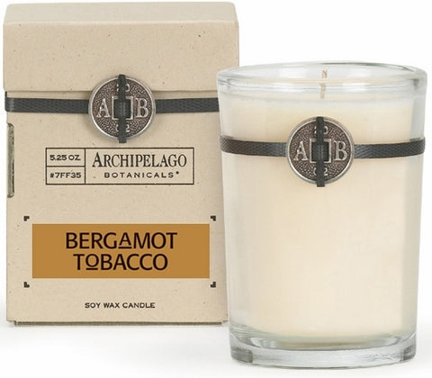 Bergamot Tobacco - Archipelago Soy Candle - bergamot-tobacco---archipelago-soy-candle