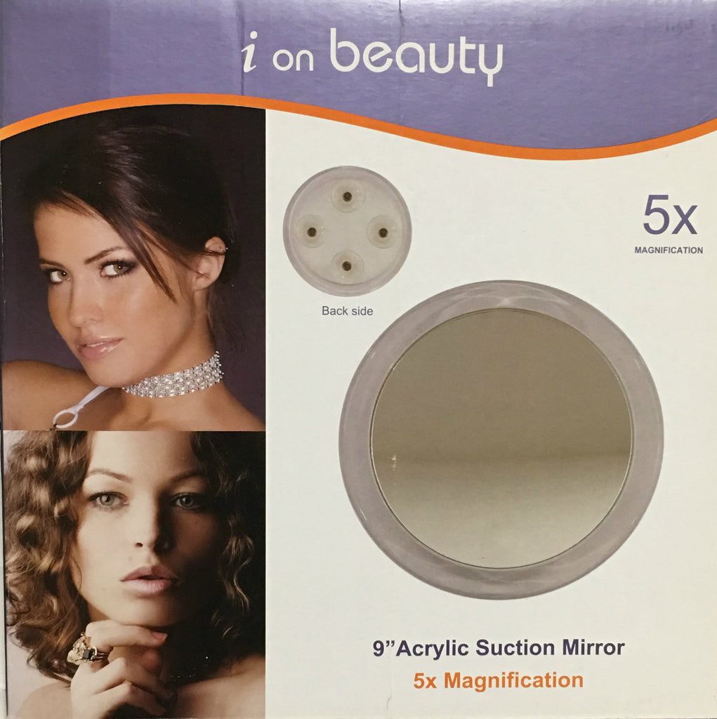 Lilique i on beauty 9" Acrylic Suction Mirror - lilique-i-on-beauty-9"-acrylic-suction-mirror