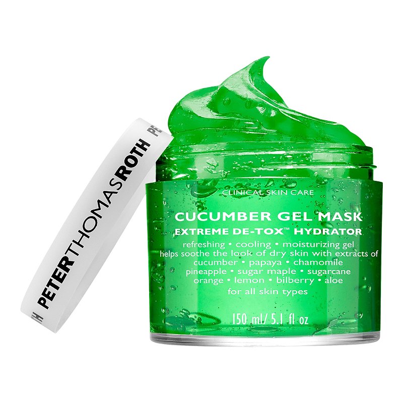 [Free Gift With $75 Purchase] Peter Thomas Roth Cucumber Gel Mask 0.47 oz - 670367004746