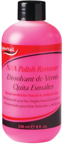 SuperNail N/A Polish Remover for Natural and Artificial Nails 8 Oz - 73930314202