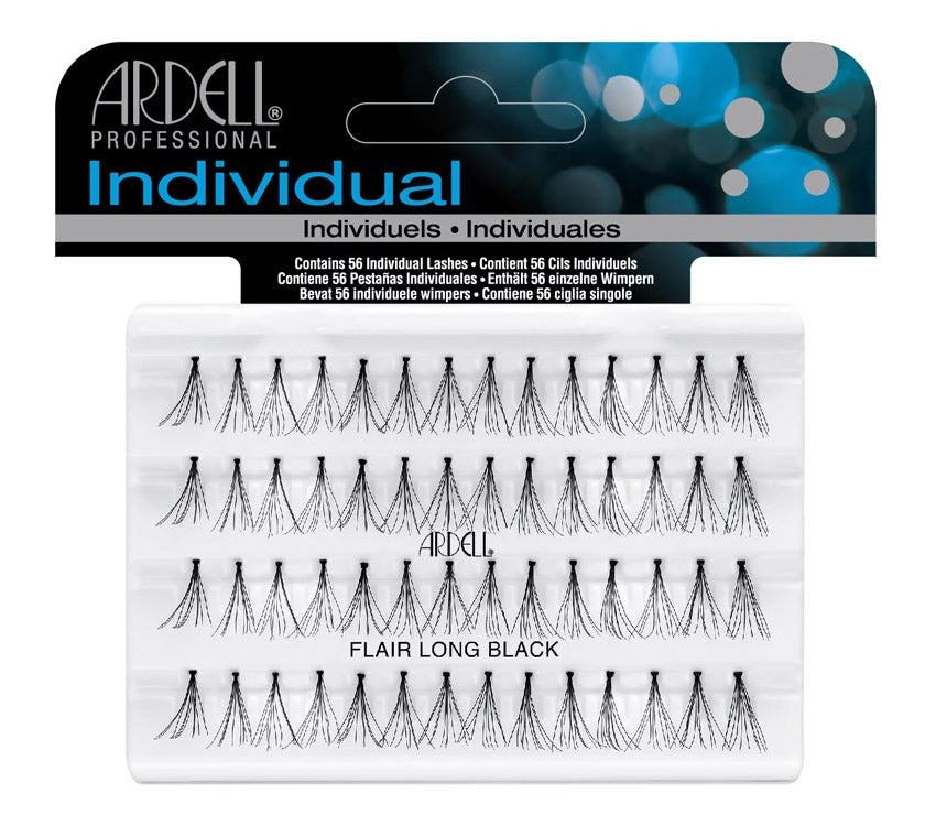 Ardell Individuals Duralash - KNOT-FREE Flares Long Black - 074764409102