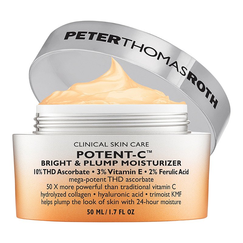[Free Gift With $75 Purchase] Peter Thomas Roth Potent-C Bright & Plump Moisturizer 0.25 oz - 670367011935