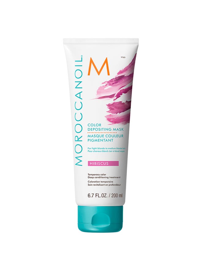 7290113140660 - Moroccanoil Color Depositing Mask 6.7 oz / 200 ml - Hibiscus | Temporary Color