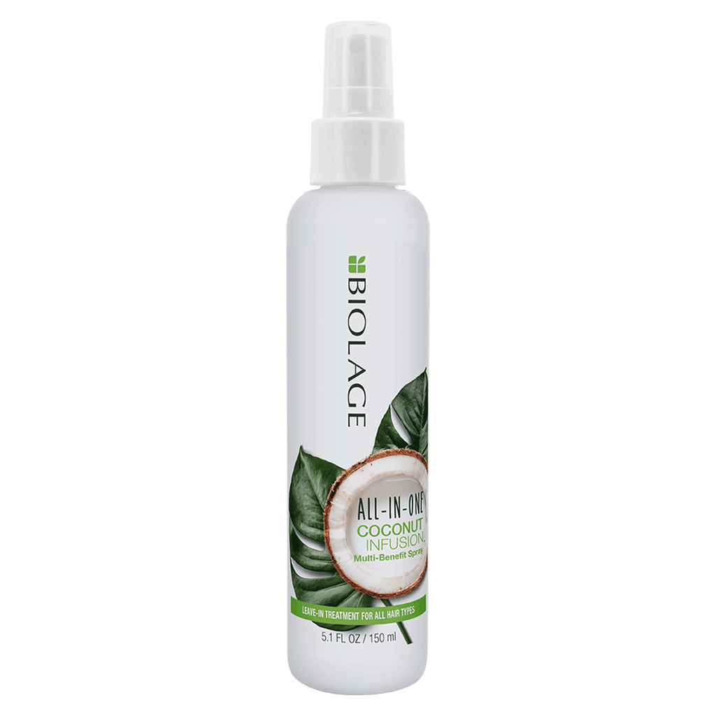 Biolage All-In-One Coconut Infusion Multi-Benefit Spray Hair Treatment 5.1 Oz - 884486412003