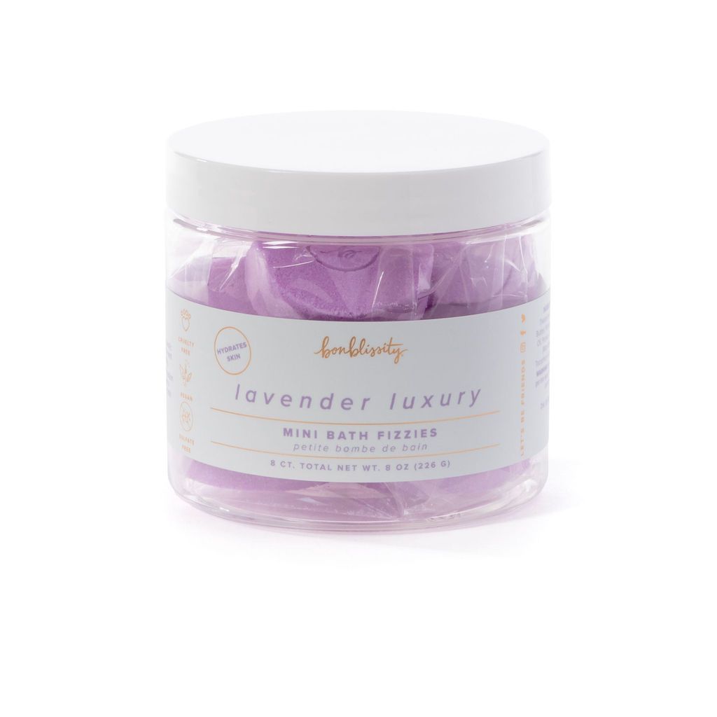 Lavender Luxury - Bonblissity Mini Bath Fizzies | 8 ct - 859231006721